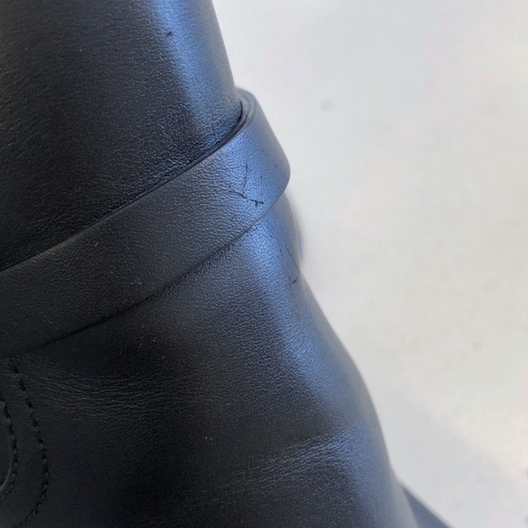 Chanel Cap Toe Ankle Boot Black Leather - Picture 7 of 8